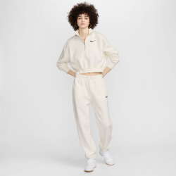 NIKE Sportswear Phoenix Fleece High-Waist Oversize Jogginghose Damen 133 - sail/black XS