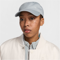 NIKE Club Swoosh Logo Cap 002 - base grey/sail L/XL