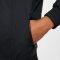 NIKE Sportswear Windrunner Kapuzenjacke Kinder 010 - black/black/black/white XS (122-128 cm)