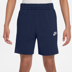 NIKE Sportswear Club Knit Sweatshorts Kinder 410 - midnight navy/white XS (122-128 cm)