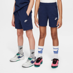 NIKE Sportswear Club Knit Sweatshorts Kinder 410 - midnight navy/white XS (122-128 cm)