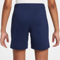 NIKE Sportswear Club Knit Sweatshorts Kinder 410 - midnight navy/white XS (122-128 cm)