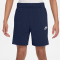 NIKE Sportswear Club Knit Sweatshorts Kinder 410 - midnight navy/white XS (122-128 cm)