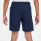 NIKE Sportswear Club Knit Sweatshorts Kinder 410 - midnight navy/white XS (122-128 cm)