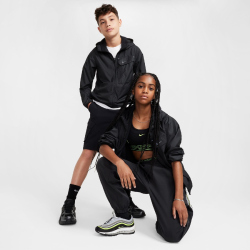 NIKE Sportswear City Utility Regenjacke Kinder 010 - black/black/black M (137-147 cm)