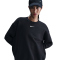 NIKE Sportswear Phoenix Fleece Oversize Crew Neck Sweatshirt Damen 010 - black/sail XS