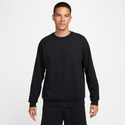NIKE Primary Fleece Dri-FIT UV Performance Sweatshirt Herren 010 - black/black S
