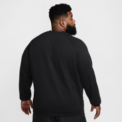 NIKE Primary Fleece Dri-FIT UV Performance Sweatshirt Herren 010 - black/black S
