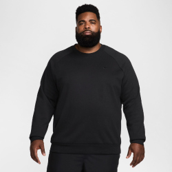 NIKE Primary Fleece Dri-FIT UV Performance Sweatshirt Herren 010 - black/black S