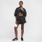 NIKE Sportswear Classic Wovens Mid-Waist Shorts Damen 010 - black/white XS
