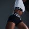 NIKE Pro Sculpt High-Waist 3" kurze Leggings Damen 010 - black/white XXS