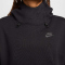 NIKE Sportswear Tech Fleece Oversize Hoodie Damen 010 - black/black XL