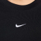 NIKE Sportswear Chill Knit Mod-Cropped T-Shirt Damen 010 - black/white XS