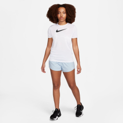 NIKE Dri-FIT Graphic T-Shirt Damen 100 - white XS