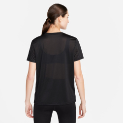 NIKE Dri-FIT Graphic T-Shirt Damen 011 - black/white XS