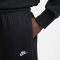 NIKE Sportswear Club Knit Jogginghose Herren 010 - black/white XS