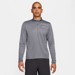 NIKE Pacer Dri-FIT langarm Laufshirt Herren 084 - smoke...