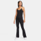 NIKE Sportswear Chill Knit Mini-Rib Flared Leggings Damen 010 - black/sail S