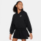 NIKE Sportswear Jersey Kapuzenjacke Mädchen 010 - black/flat pewter XS (122-128 cm)