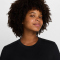 NIKE One Dri-FIT Slim-Fit kurzarm Trainingsshirt Damen 010 - black XS