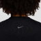 NIKE One Dri-FIT Slim-Fit kurzarm Trainingsshirt Damen 010 - black XS