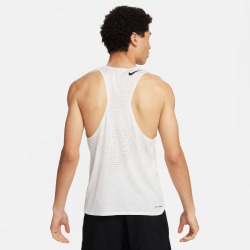 NIKE AeroSwift Dri-FIT ADV Lauf Singlet Herren 121 - summit white/black S