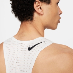 NIKE AeroSwift Dri-FIT ADV Lauf Singlet Herren 121 - summit white/black S