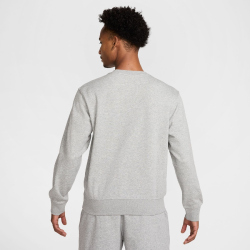 NIKE Club French Terry Sweatshirt Herren 063 - dk grey...
