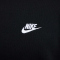 NIKE Club French Terry Sweatshirt Herren 010 - black/white M