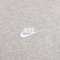 NIKE Club French Terry Kapuzenjacke Herren 063 - dk grey heather/lt smoke grey/white S