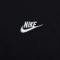 NIKE Club French Terry Kapuzenjacke Herren 010 - black/black/white XS
