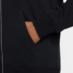 NIKE Club French Terry Kapuzenjacke Herren 010 - black/black/white S