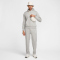 NIKE Club French Terry Hoodie Herren 063 - dk grey heather/lt smoke grey/white XS
