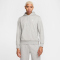 NIKE Club French Terry Hoodie Herren 063 - dk grey heather/lt smoke grey/white S