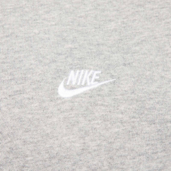 NIKE Club French Terry Hoodie Herren 063 - dk grey heather/lt smoke grey/white XXL