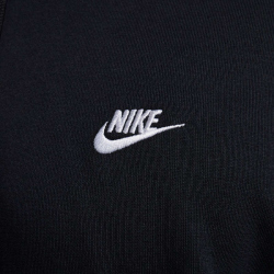 NIKE Club French Terry Hoodie Herren 010 - black/black/white S