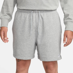 NIKE Club French Terry Shorts Herren 063 - dk grey heather/lt smoke grey/white XXL