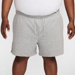 NIKE Club French Terry Shorts Herren 063 - dk grey heather/lt smoke grey/white XXL