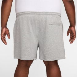 NIKE Club French Terry Shorts Herren 063 - dk grey heather/lt smoke grey/white XXL