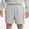 NIKE Club French Terry Shorts Herren 063 - dk grey heather/lt smoke grey/white XXL