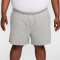 NIKE Club French Terry Shorts Herren 063 - dk grey heather/lt smoke grey/white XXL