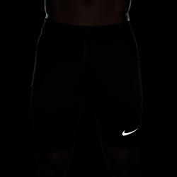 NIKE Fast Dri-FIT Brief-Lined Laufshorts Herren 010 - black/reflective silv S