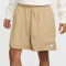 NIKE Club Woven Flow Shorts Herren 297 - parachute beige/white L