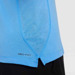 NIKE Flex Rep Dri-FIT kurzarm Fitnessshirt Herren 412 - university blue/black L