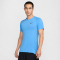 NIKE Flex Rep Dri-FIT kurzarm Fitnessshirt Herren 412 - university blue/black L