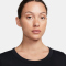 NIKE One Fitted Dri-FIT kurzarm Crop-Top Damen 010 - black S