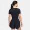 NIKE One Fitted Dri-FIT kurzarm Crop-Top Damen 010 - black S