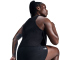 NIKE AeroSwift Dri-FIT ADV Crop Lauf Tanktop Damen 010 - black/white XL