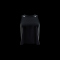 NIKE AeroSwift Dri-FIT ADV Crop Lauf Tanktop Damen 010 - black/white XL