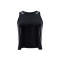 NIKE AeroSwift Dri-FIT ADV Crop Lauf Tanktop Damen 010 - black/white XL